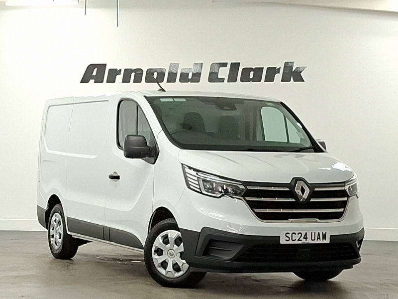 Renault Trafic Sl30 Blue Dci 130 Advance Safety Van White