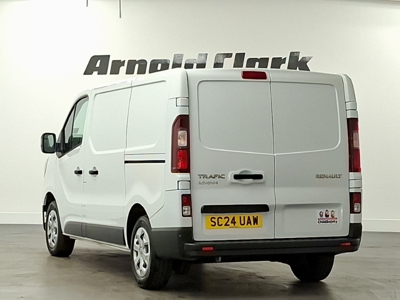 Renault Trafic Sl30 Blue Dci 130 Advance Safety Van White #2