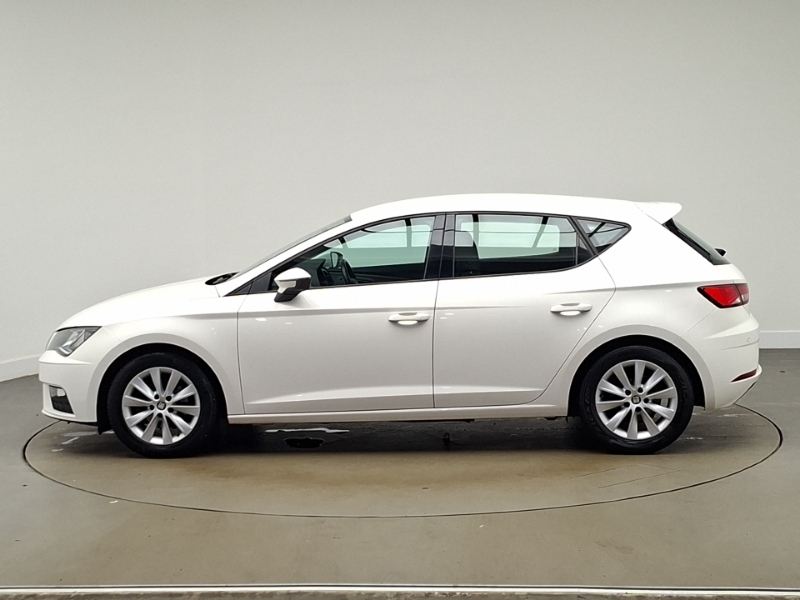 Seat Leon 1.0 Tsi Ecomotive Se Technology Dsg White #4