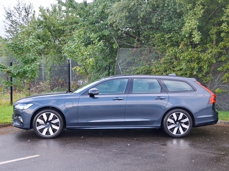 Volvo V90 2.0 T6 350 Phev Plus Dark Awd Blue #4