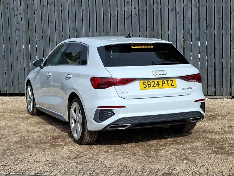 Audi A3 30 Tfsi S Line S Tronic White #2