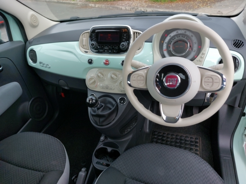 Fiat 500 1.2 Pop Star YY16OPD Green #3
