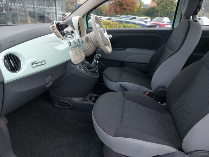 Fiat 500 1.2 Pop Star YY16OPD Green #5