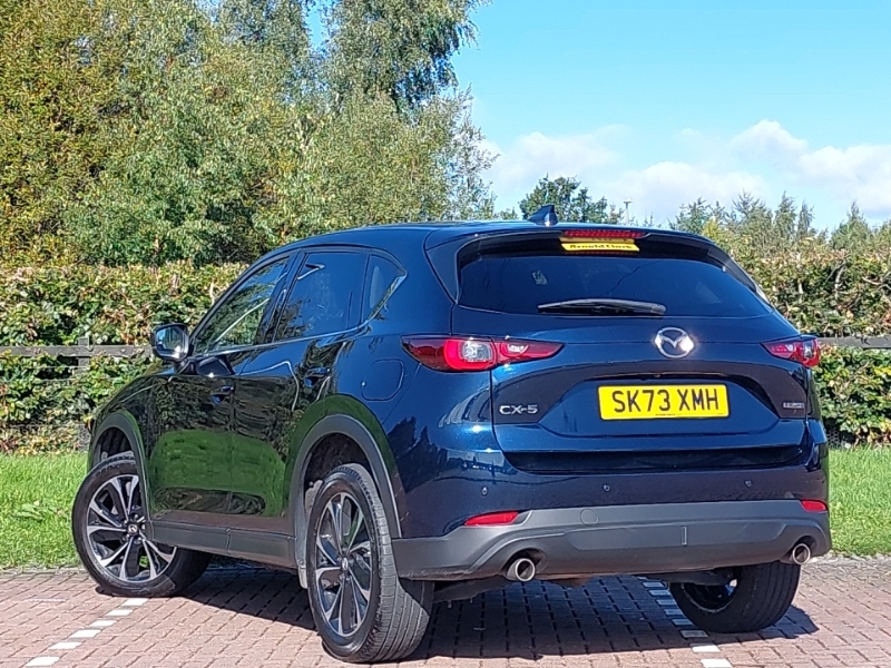 Mazda CX-5 2.0 E-skyactiv G Mhev Exclusive-line Blue #2