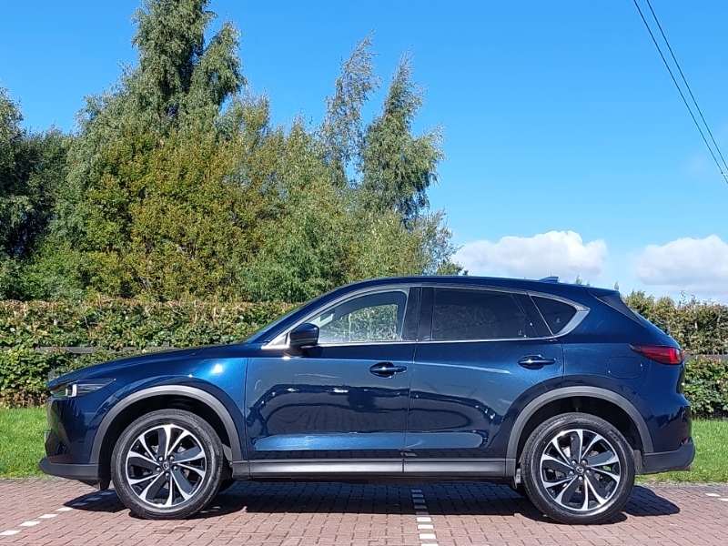 Mazda CX-5 2.0 E-skyactiv G Mhev Exclusive-line Blue #4