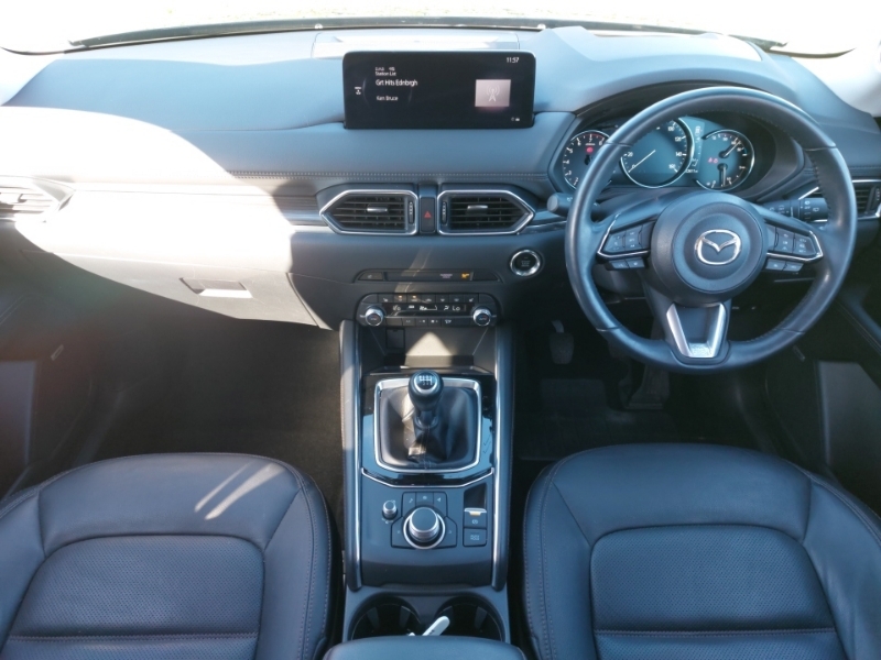 Mazda CX-5 2.0 E-skyactiv G Mhev Exclusive-line Blue #3