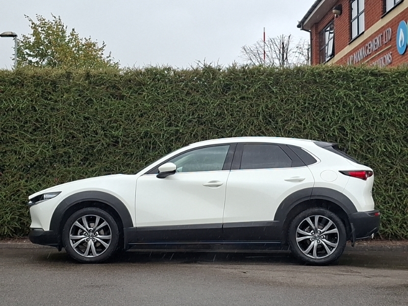 Mazda CX-30 2.0 E-skyactiv X Mhev Takumi White #4