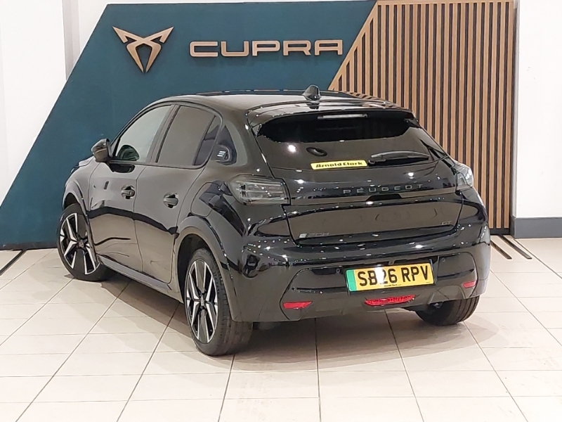 Peugeot e-208 100Kw Gt 50Kwh Black #2