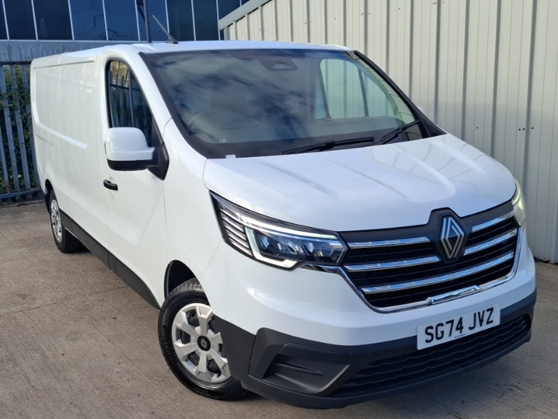 Renault Trafic Renault Trafic Sl30 90Kw 52Kwh Advance Van White #1