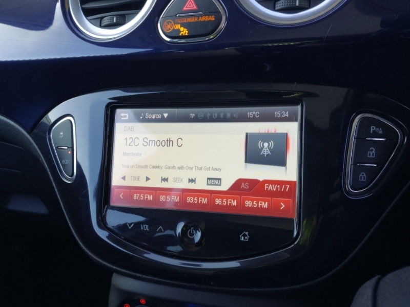 Vauxhall Adam 1.2 16V Jam Hatchback Euro 6 Black #11