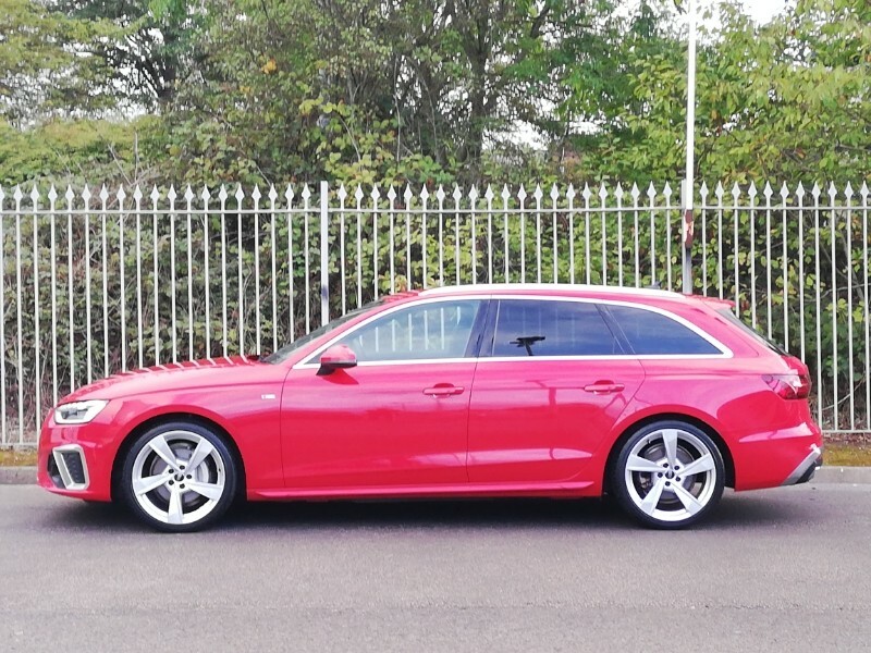 Audi A4 40 Tfsi 204 S Line S Tronic Red #4