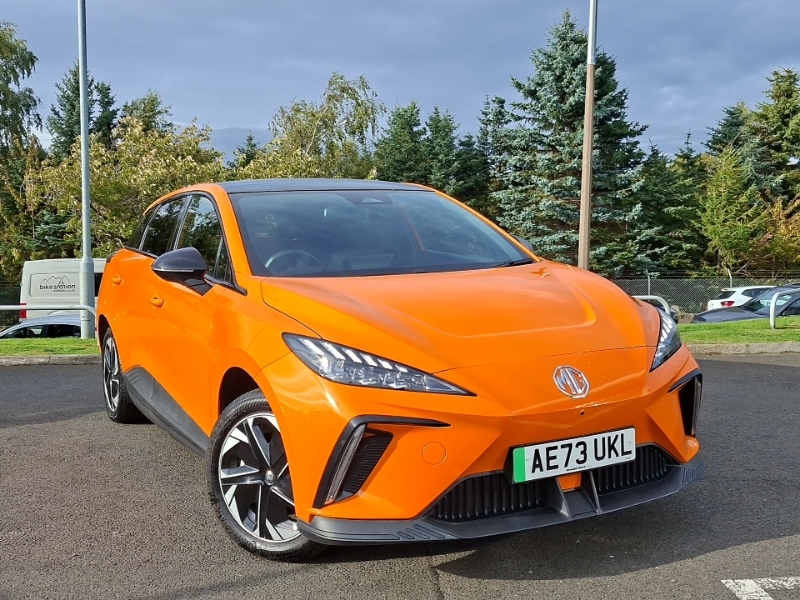 MG MG4 150Kw Trophy Ev Long Range 64Kwh Orange