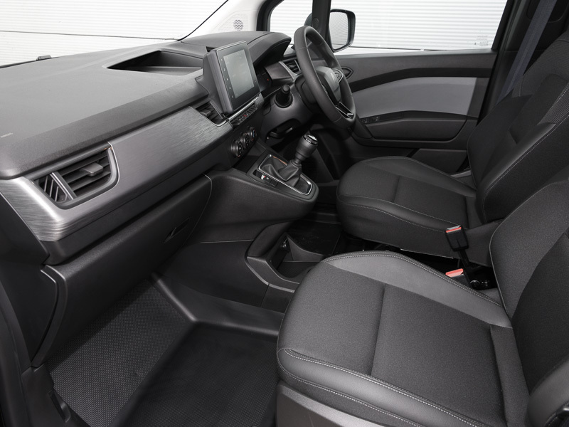 Renault Kangoo Ml19 Blue Dci 95 Advance Safety Van Black #3