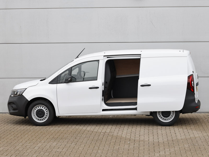 Renault Kangoo Ll21 Blue Dci 95 Advance Safety Van White #4