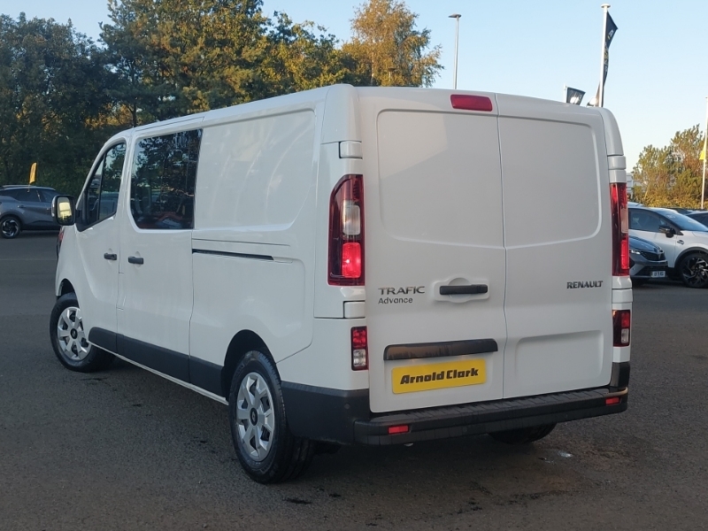Renault Trafic Ll30 Blue Dci 130 Advance Safety Crew Van White #2