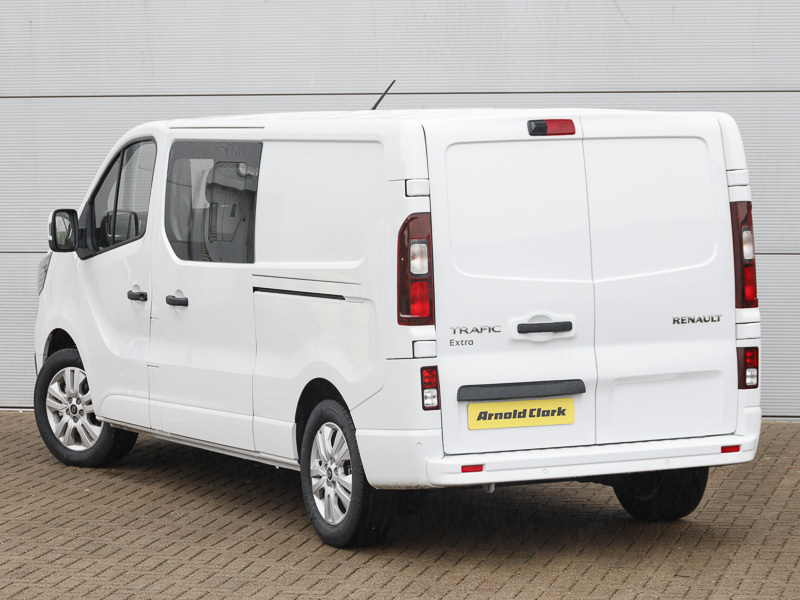 Renault Trafic Ll30 Blue Dci 150 Extra Safety Van White #2
