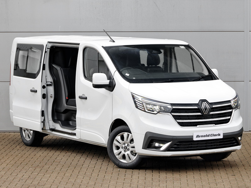 Renault Trafic Ll30 Blue Dci 150 Extra Safety Van White #5