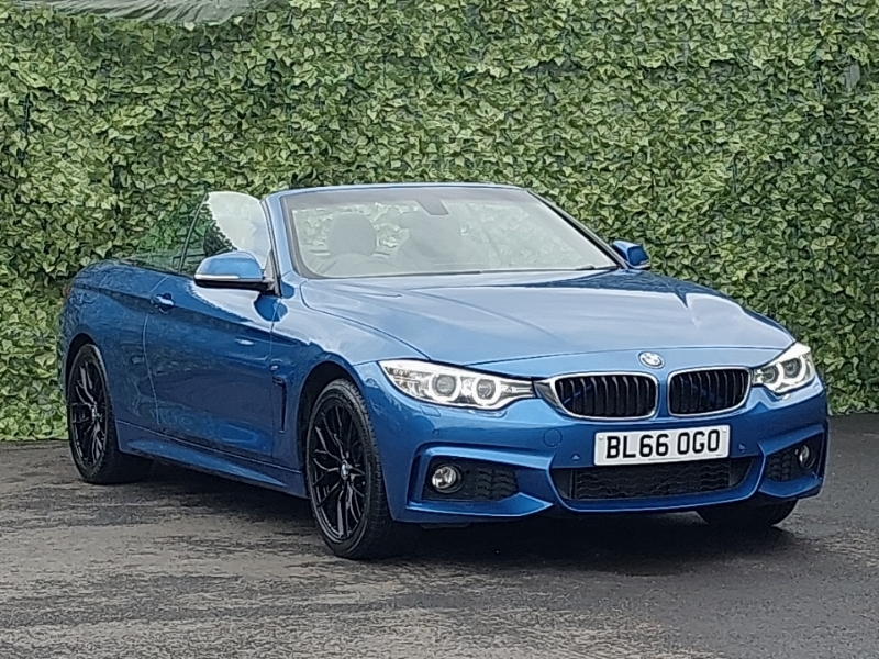 BMW 4 Series 420I M Sport Professional Media Blue