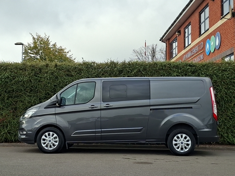 Ford Transit Custom 2.0 Ecoblue 130Ps Low Roof Dcab Limited Van Grey #4