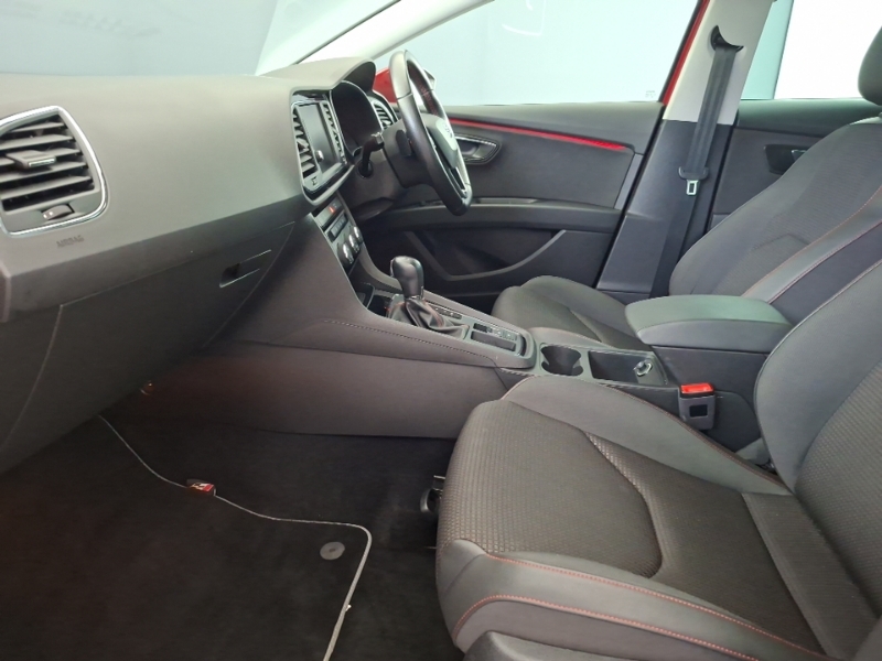 Seat Leon 1.8 Tsi Fr Technology Dsg Red #5