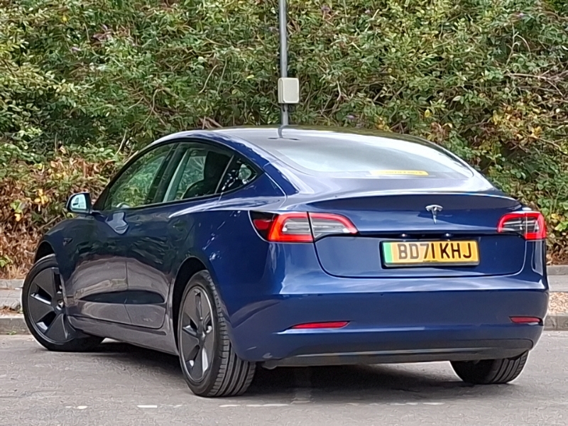 Tesla Model 3 Long Range Awd Blue #2
