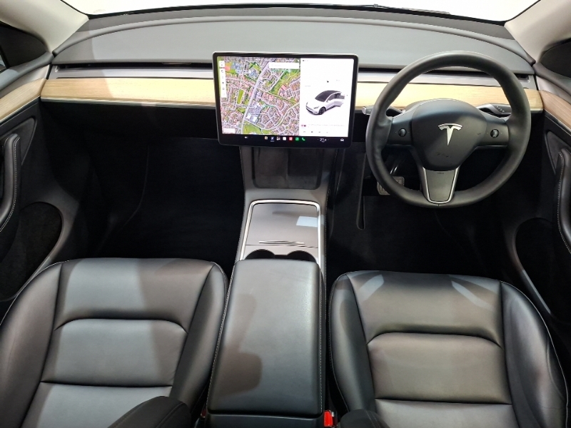 Tesla Model Y Long Range Awd LD73NWX White #3