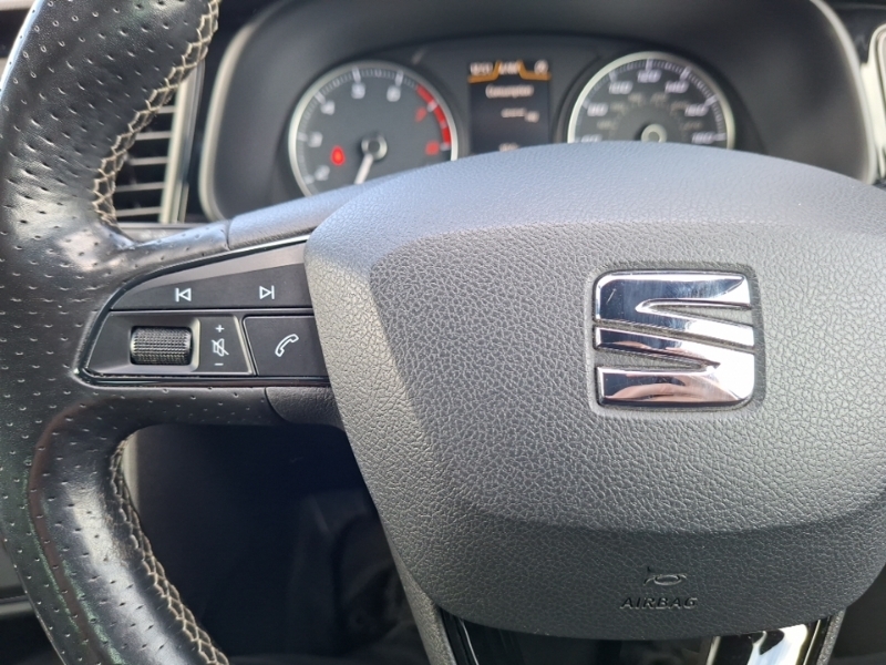 Seat Leon Hatchback 2.0 Tdi Fr Titanium Sport Coupe Euro 6 Blue #12