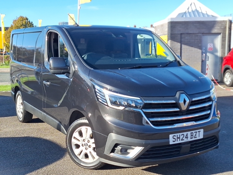 Renault Trafic Sl30 Blue Dci 150 Extra Van Black