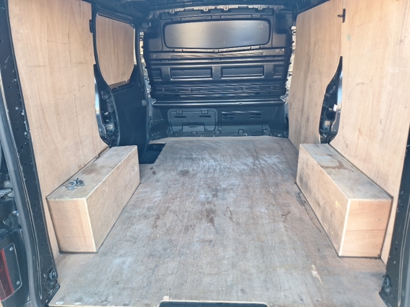 Renault Trafic Sl30 Blue Dci 150 Extra Van Black #6