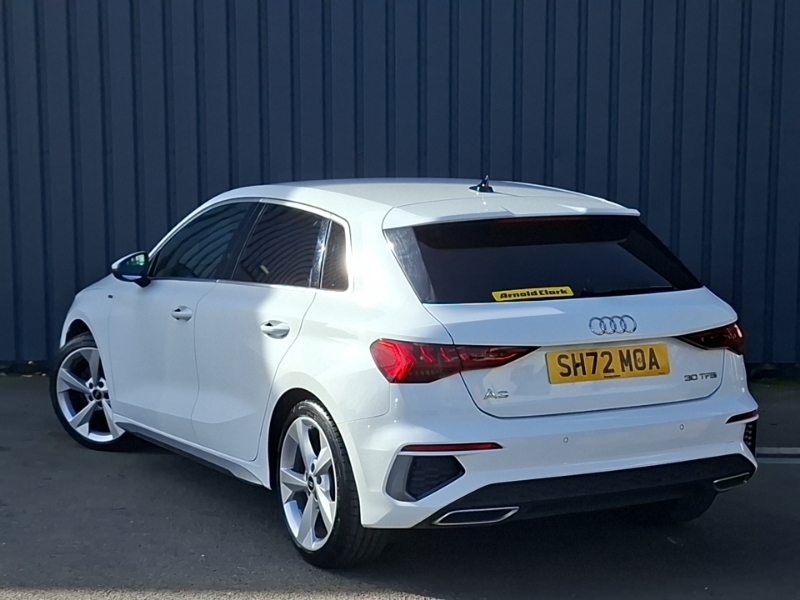 Audi A3 30 Tfsi S Line S Tronic White #2