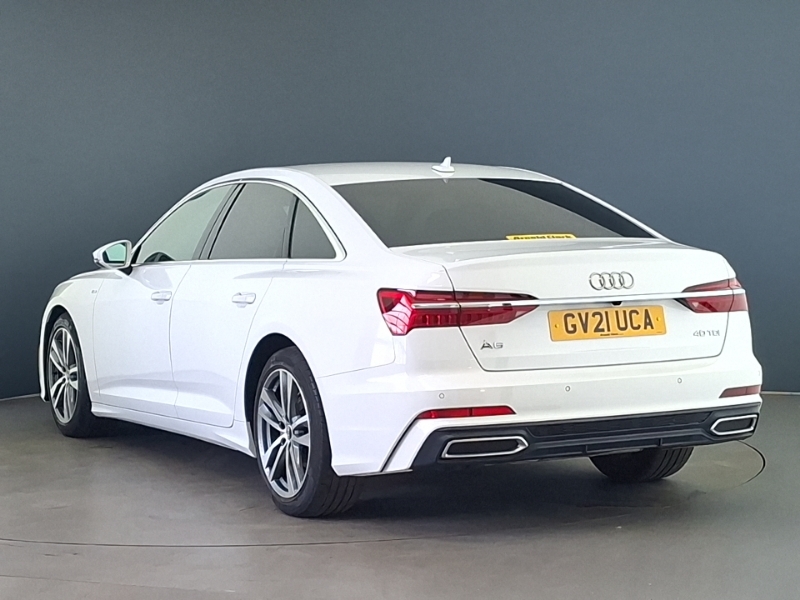 Audi A6 40 Tdi S Line S Tronic White #2