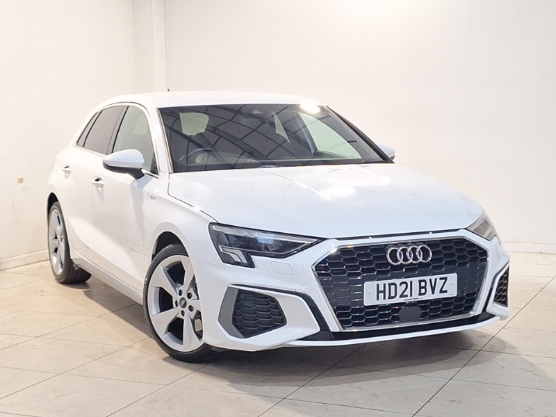 Audi A3 30 Tfsi S Line White