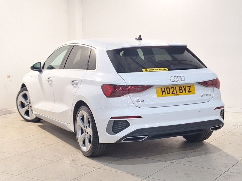 Audi A3 30 Tfsi S Line White #2
