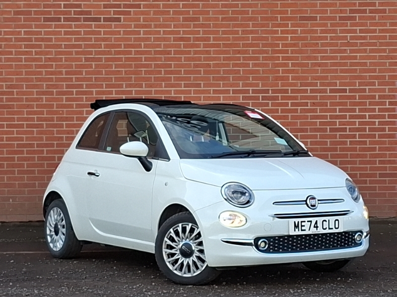 Fiat 500C 1.0 Mild Hybrid White
