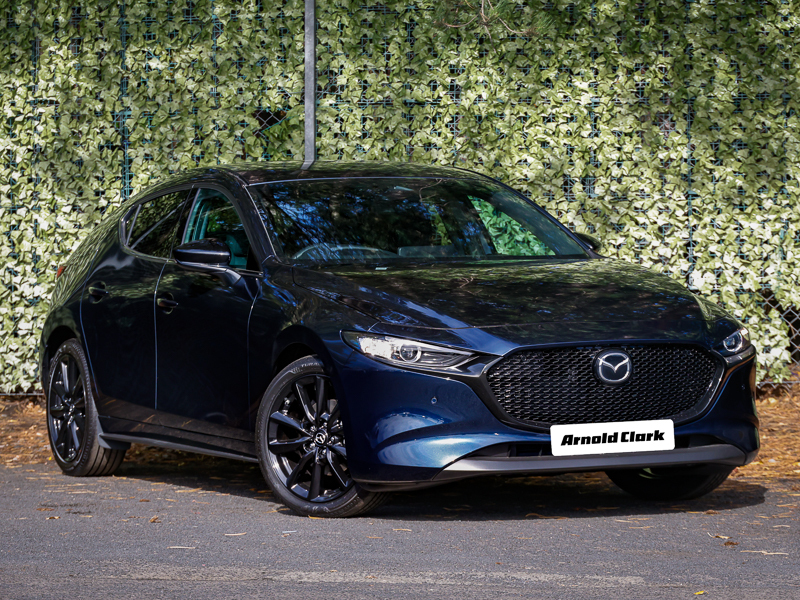 Mazda 3 2.5 E-skyactiv G Mhev 140 Homura Blue