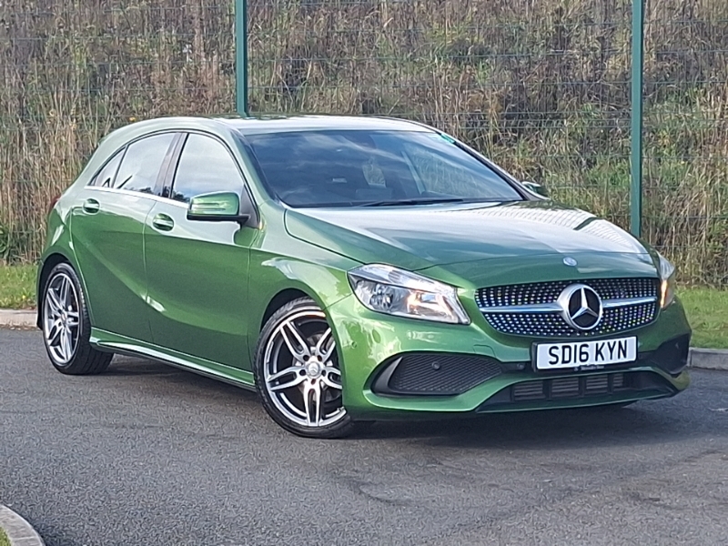 Mercedes-Benz A Class 1.5 A180d Sport Hatchback 5-Dr Black #1