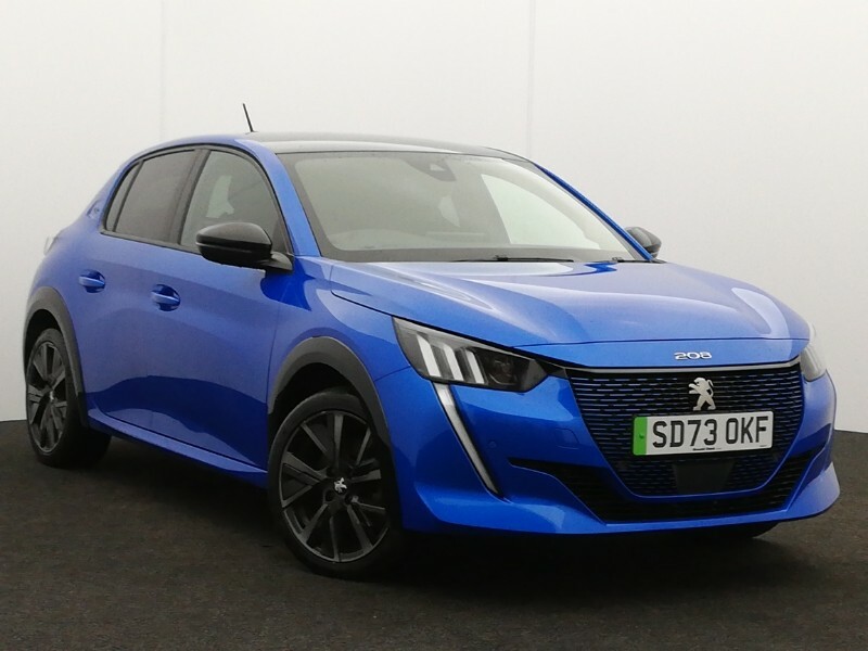 Peugeot e-208 100Kw Gt 50Kwh Blue
