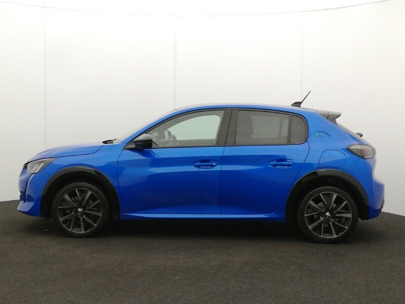 Peugeot e-208 100Kw Gt 50Kwh Blue #4