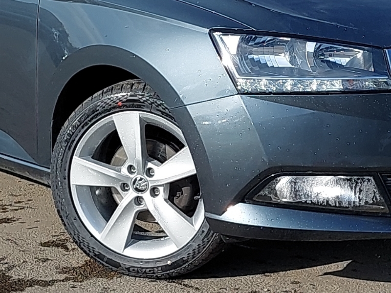 Skoda Fabia 1.0 Se L Tsi Dsg Blue #20
