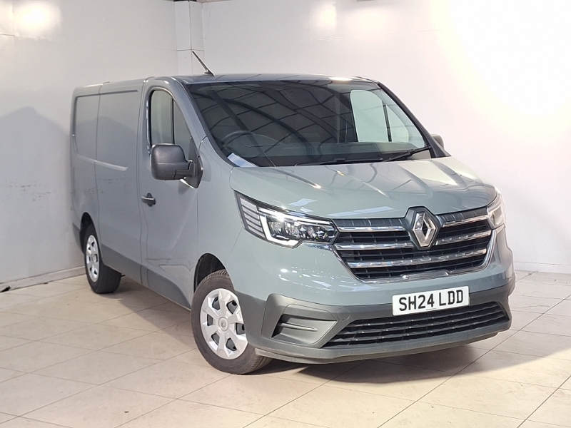 Renault Trafic Sl30 Blue Dci 130 Advance Van Grey