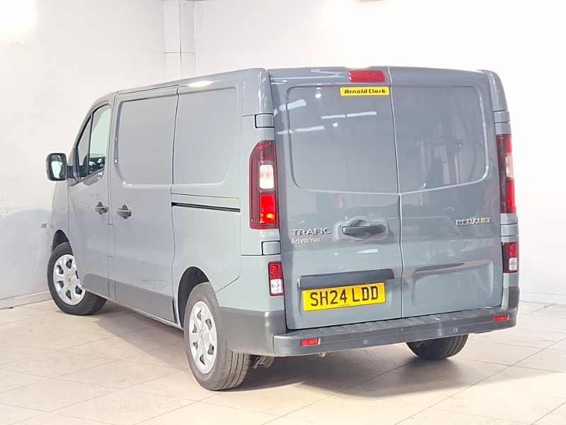 Renault Trafic Sl30 Blue Dci 130 Advance Van Grey #2