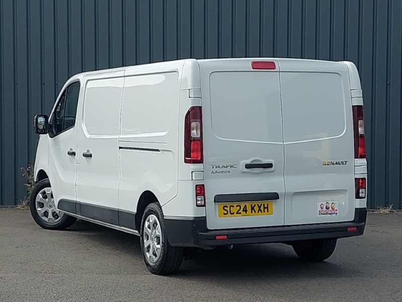 Renault Trafic Ll30 Blue Dci 130 Advance Safety Van White #2