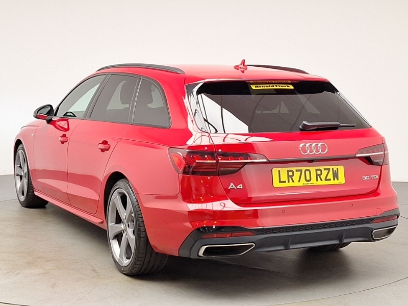 Audi A4 30 Tdi Black Edition S Tronic Red #2