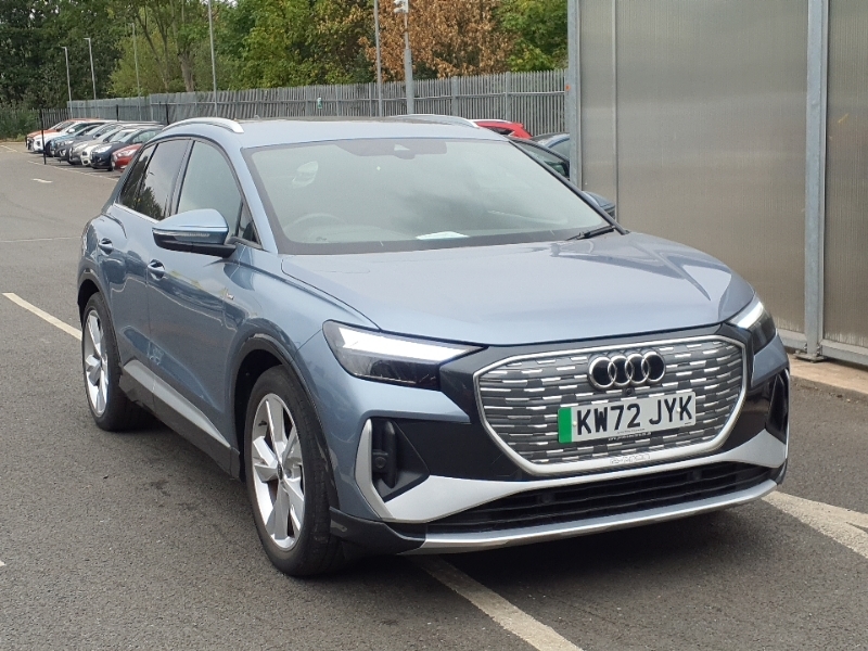 Audi Q4 E Tron 220Kw 50 Quattro 82Kwh S Line Cstech Blue
