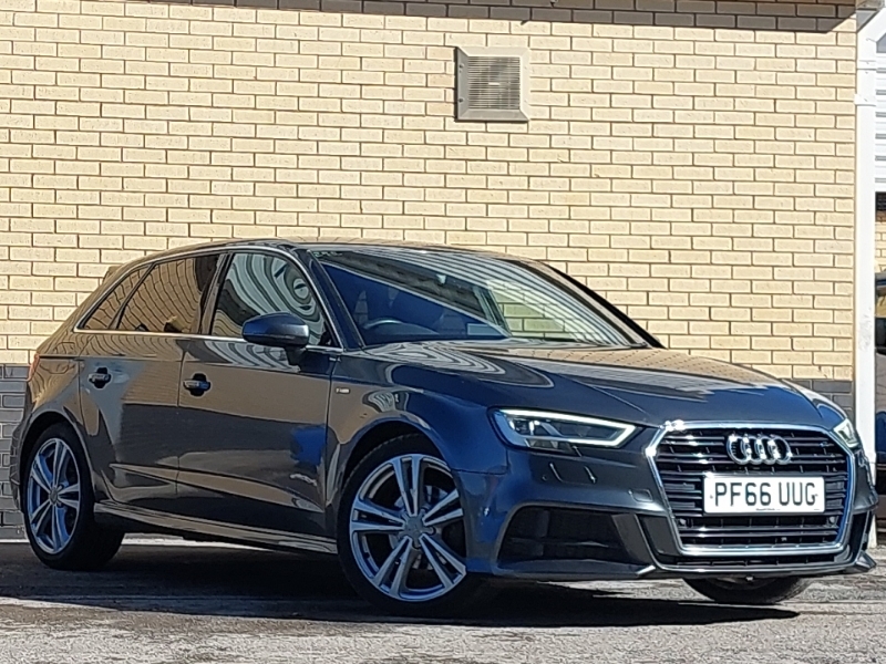 Audi A3 2.0 Tdi S Line Sportback S Tronic Black #7