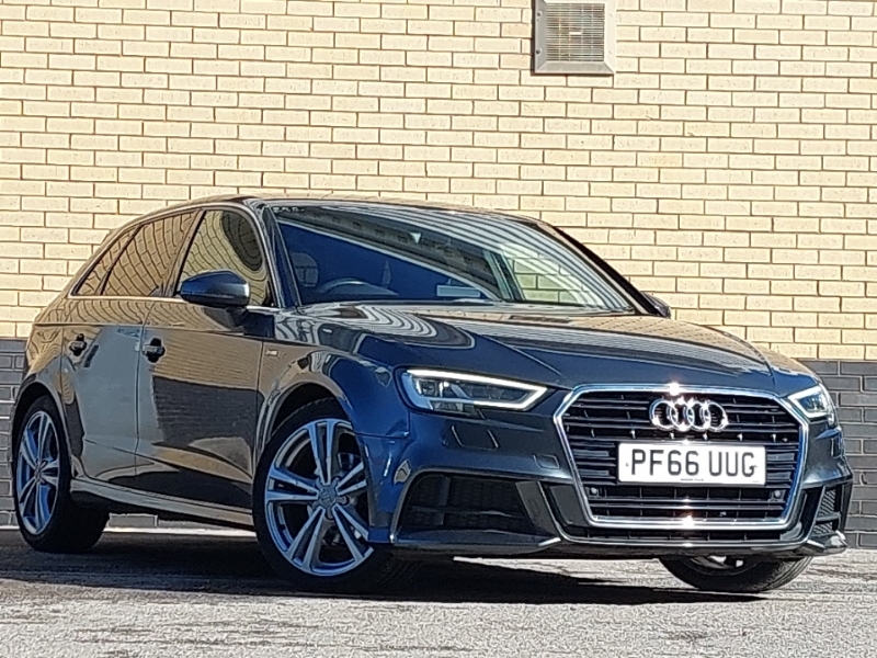 Audi A3 1.6 Tdi S Line S Tronic Grey
