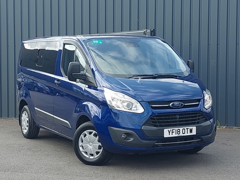 Ford Transit Custom 2.0 Tdci 130Ps Low Roof Trend Van Blue