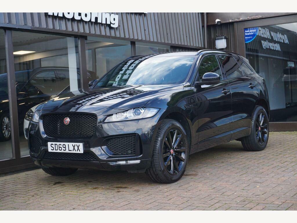 Jaguar F-Pace 2.0 D180 Chequered Flag Awd Euro 6 S S Black