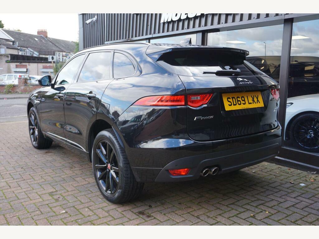 Jaguar F-Pace 2.0 D180 Chequered Flag Awd Euro 6 S S Black #3