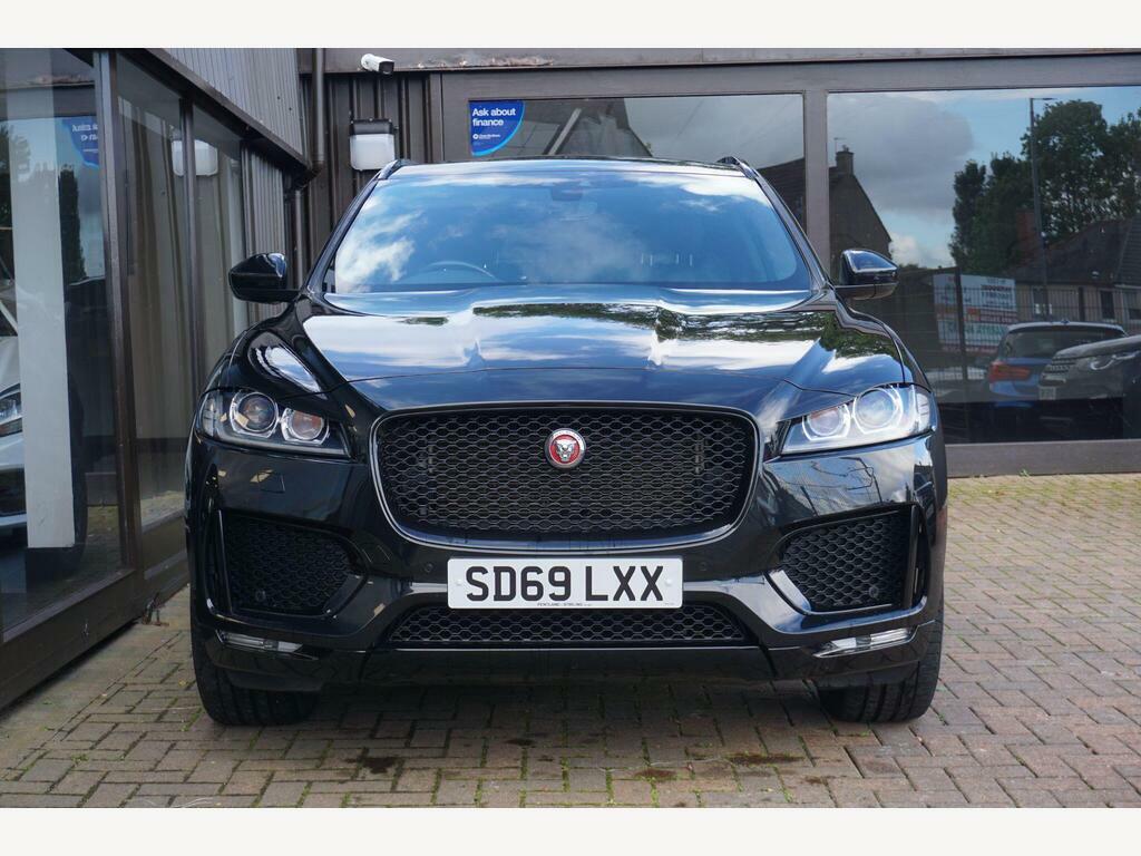 Jaguar F-Pace 2.0 D180 Chequered Flag Awd Euro 6 S S Black #4